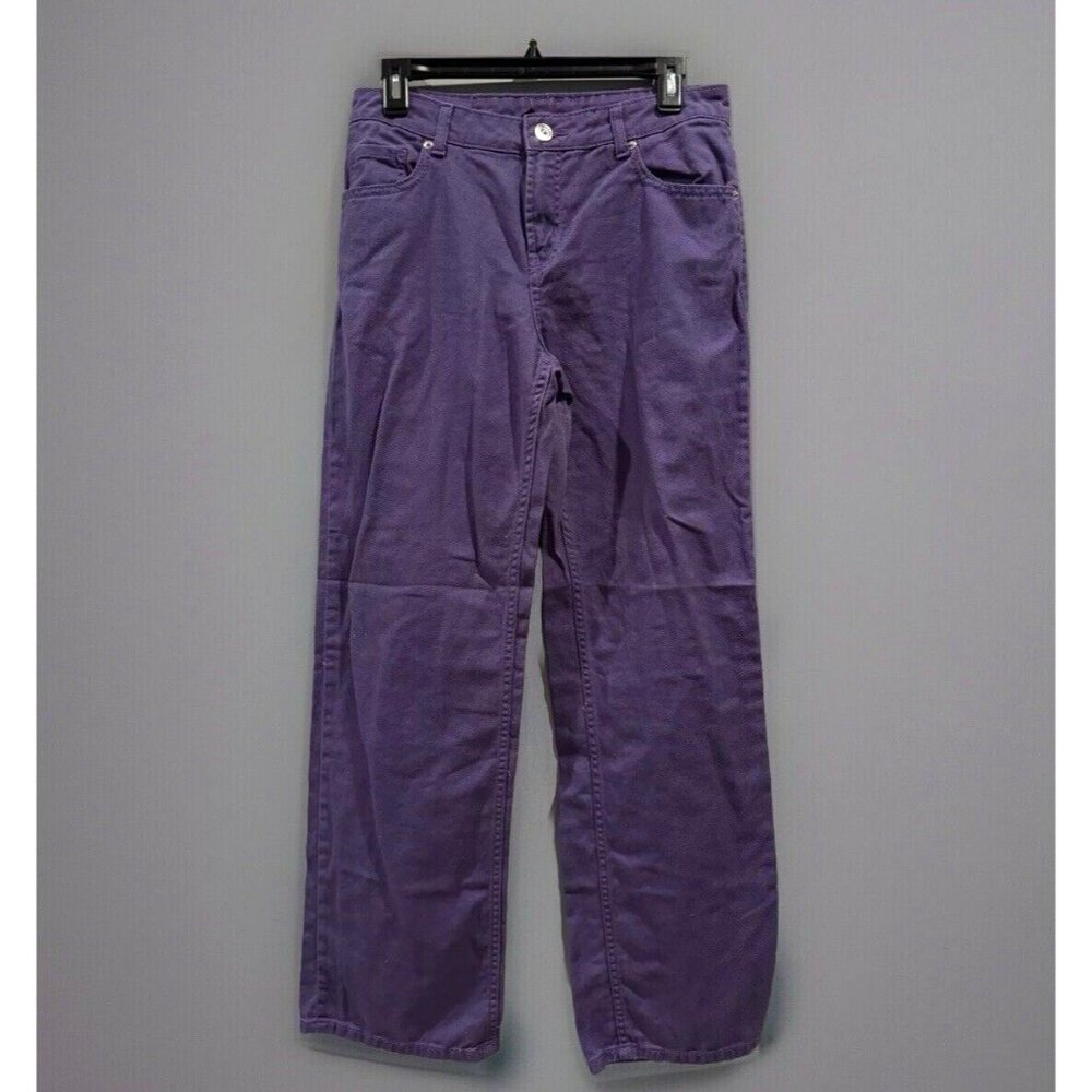H&M Divided The Easy Soul Purple Jeans Size 4 Womens